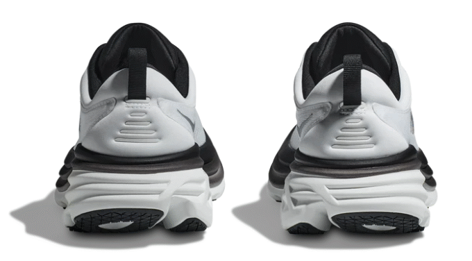 Bondi 8 2E Wide ‘White Black’