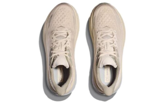 Clifton 9 2E Wide ‘Oat Milk’