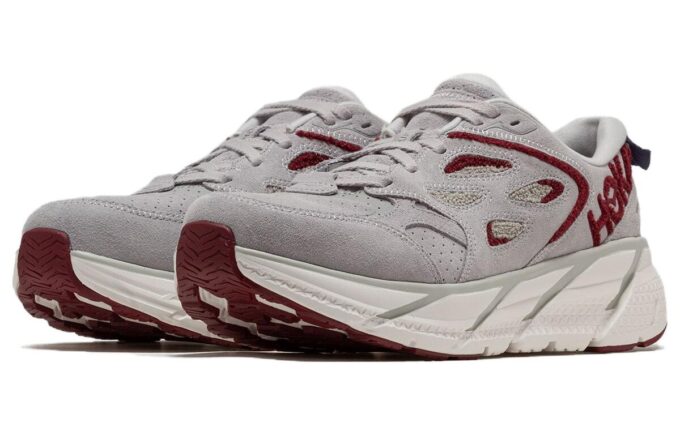 Clifton L Embroidery ‘Lunar Rock Cabernet’