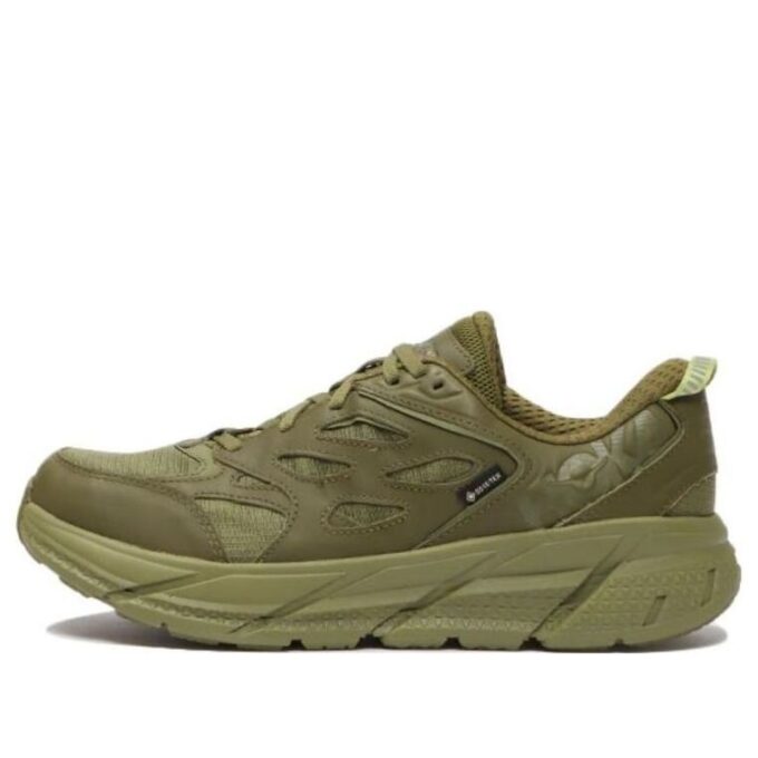 Clifton L Gore Tex ‘Avocado Green Moss’