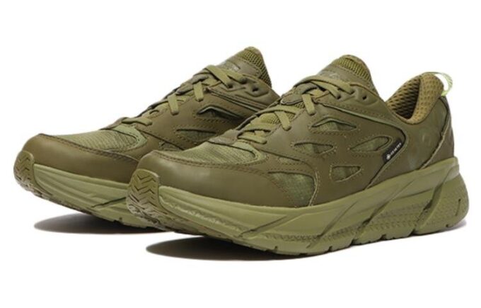 Clifton L Gore Tex ‘Avocado Green Moss’
