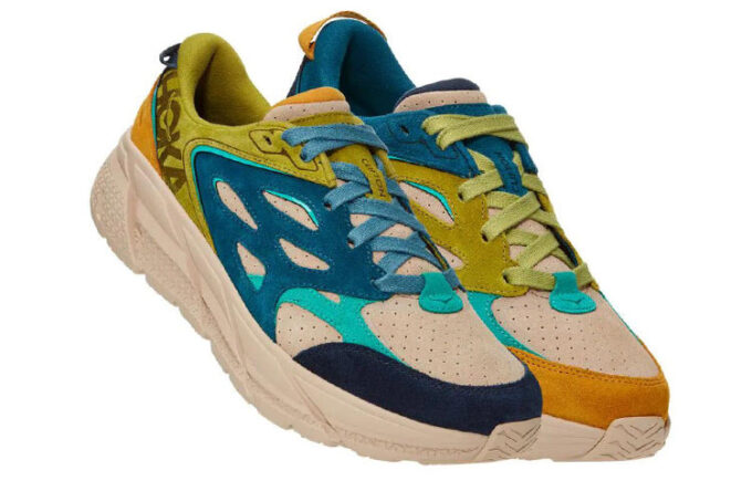 Clifton L Suede ‘Multi-Color Shifting Sand’