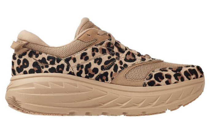 HOKA x Engineered Garments Bondi L ‘Leopard’