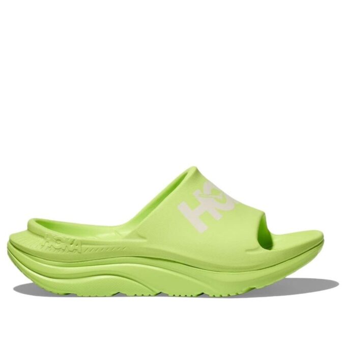 Ora Athletic Slide ‘Lettuce White’