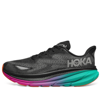 (WMNS) Clifton 9 GTX ‘Black Electric Aqua’