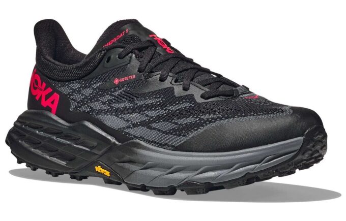 (WMNS) Speedgoat 5 GORE-TEX ‘Black Red’